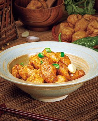 菜籽油炒衡东油豆腐